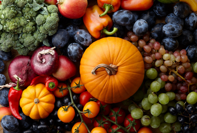 Fruits et légumes d'automne